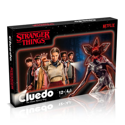 Winning Moves Stranger Things Cluedo Mystery Board Game perfect for 2–6 players and makes a great gift for fans aged 12 and up