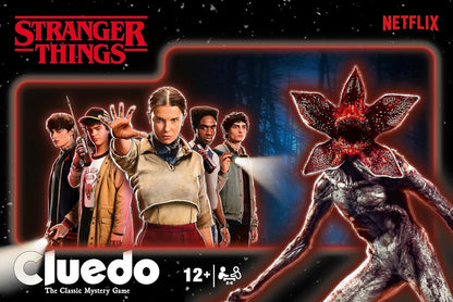 Winning Moves Stranger Things Cluedo Mystery Board Game perfect for 2–6 players and makes a great gift for fans aged 12 and up