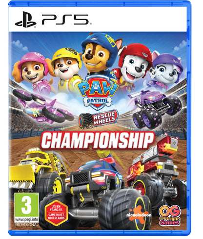 PAW PATROL: RESCUE WHEELS CHAMPIONSHIP - PS5 - F/NL