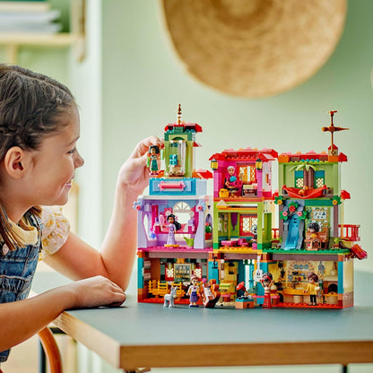 LEGO ǀ Disney Encanto The Magical Madrigal House Building Toy Set for Kids Featuring a Mirabel Princess Mini-Doll Figure, Fun Construction Playset for 7 Plus Year Old Girls and Boys 43245