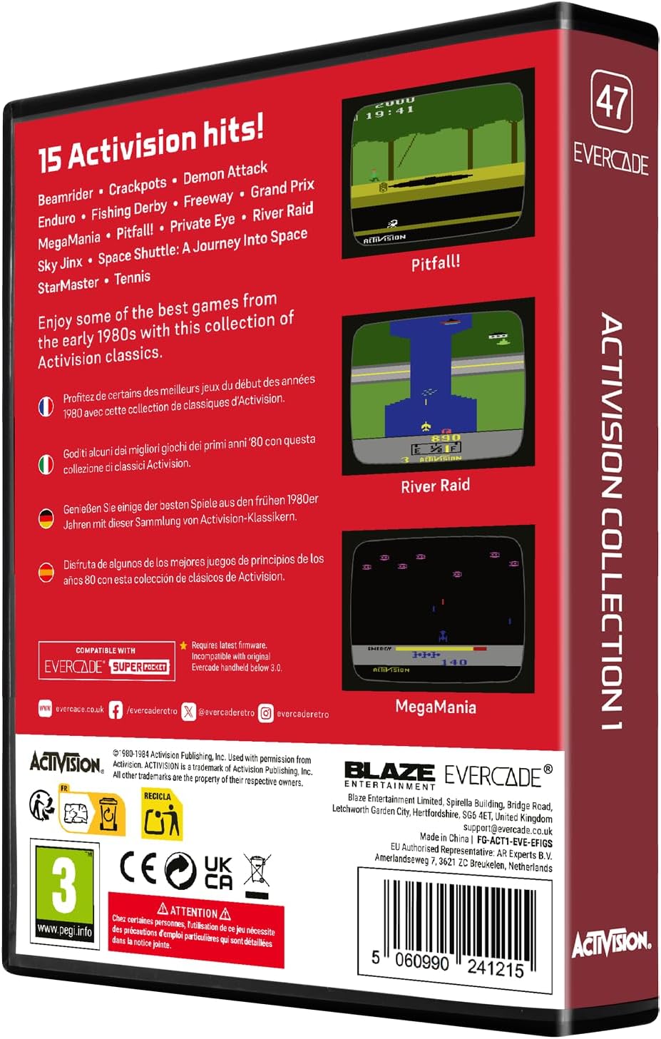Blaze Evercade Activision Collection 1