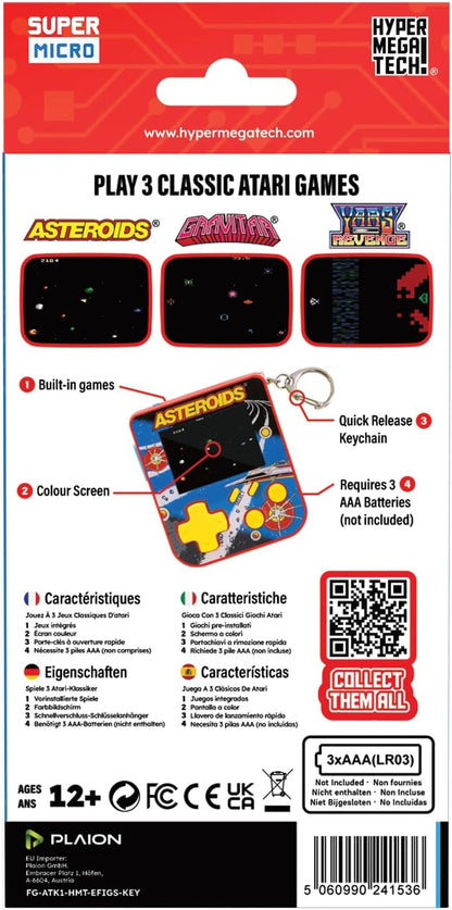 Hmt Key Chain Atari Asteroids Int
