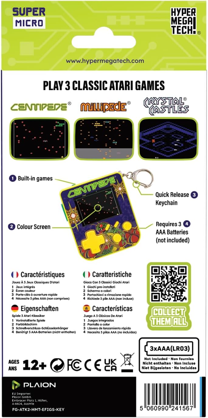 Super Micro – Centipede Keychain Gamer