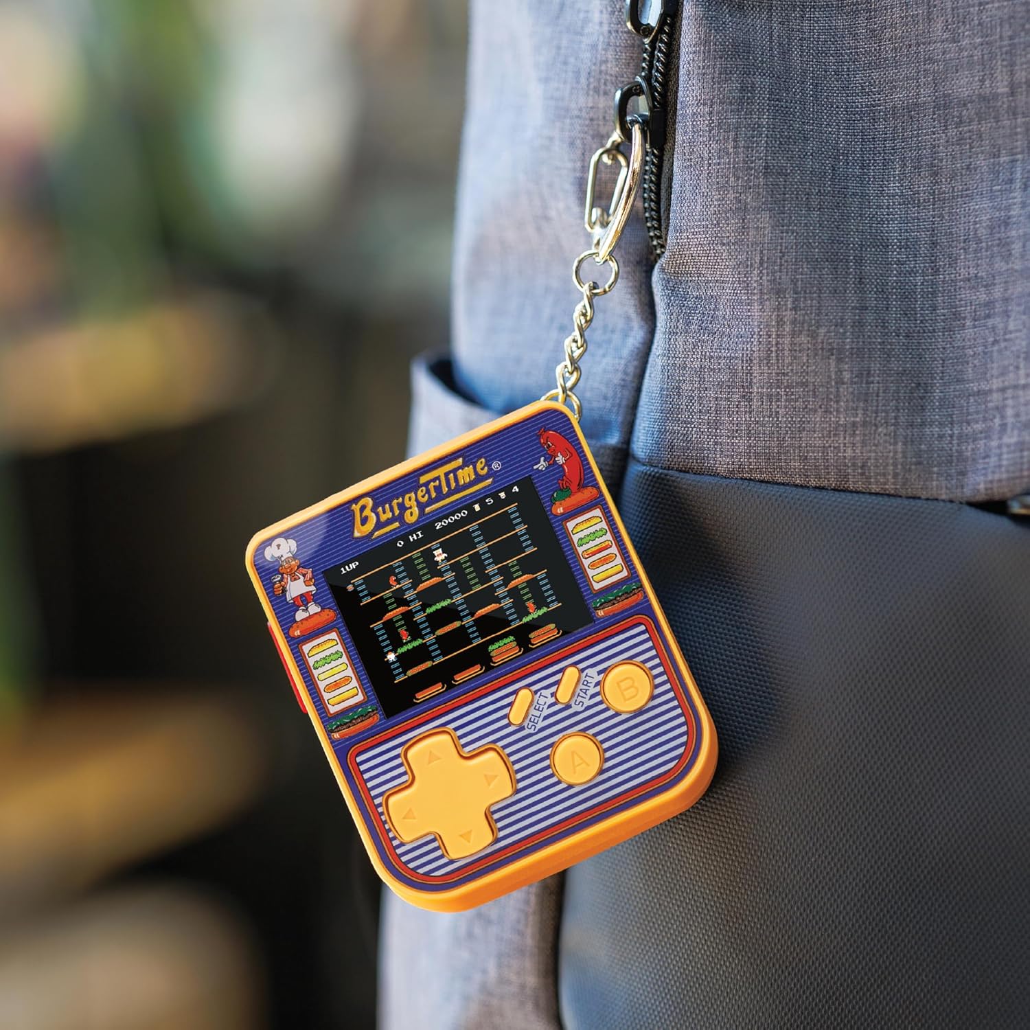 Hmt Key Chain Data East Burger Time Int