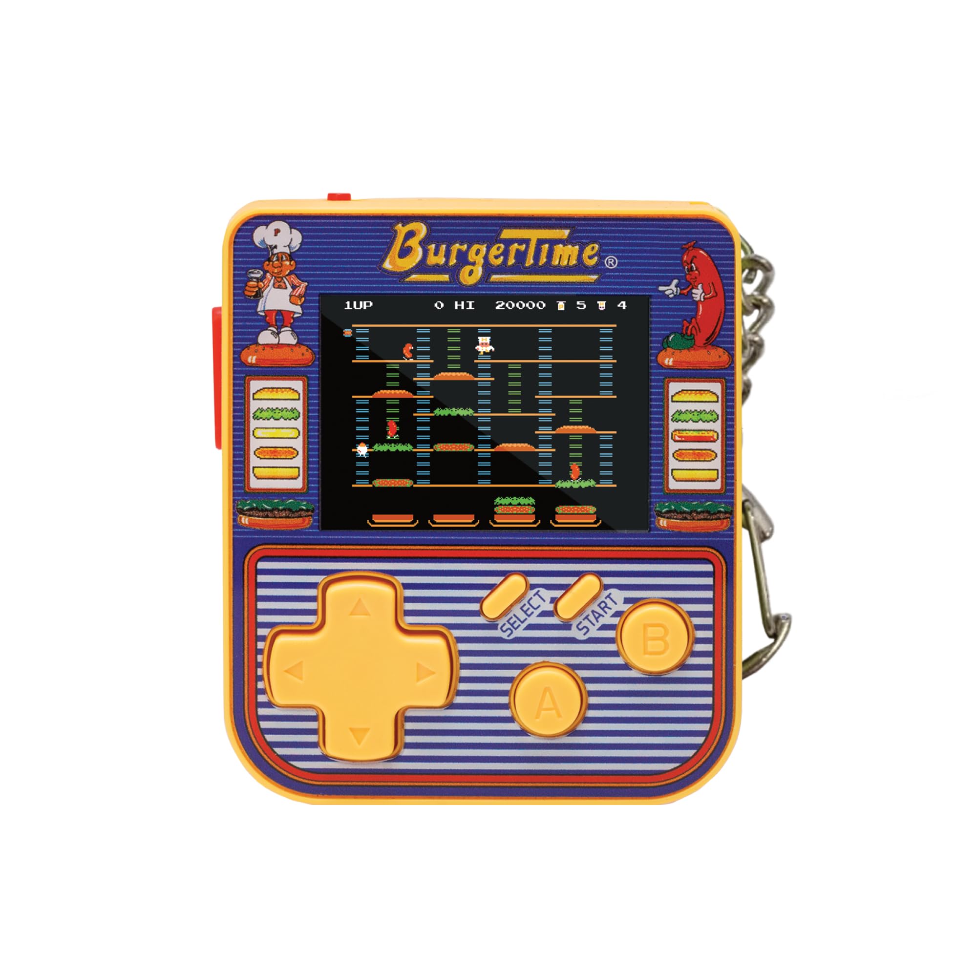 Hmt Key Chain Data East Burger Time Int