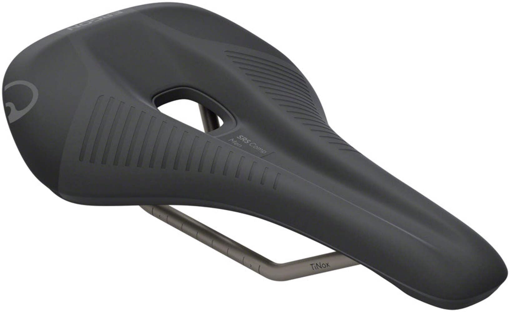 Ergon SRS Comp Men Ergonomic Road Bike Saddle Black Size: M/L (12-16 cm