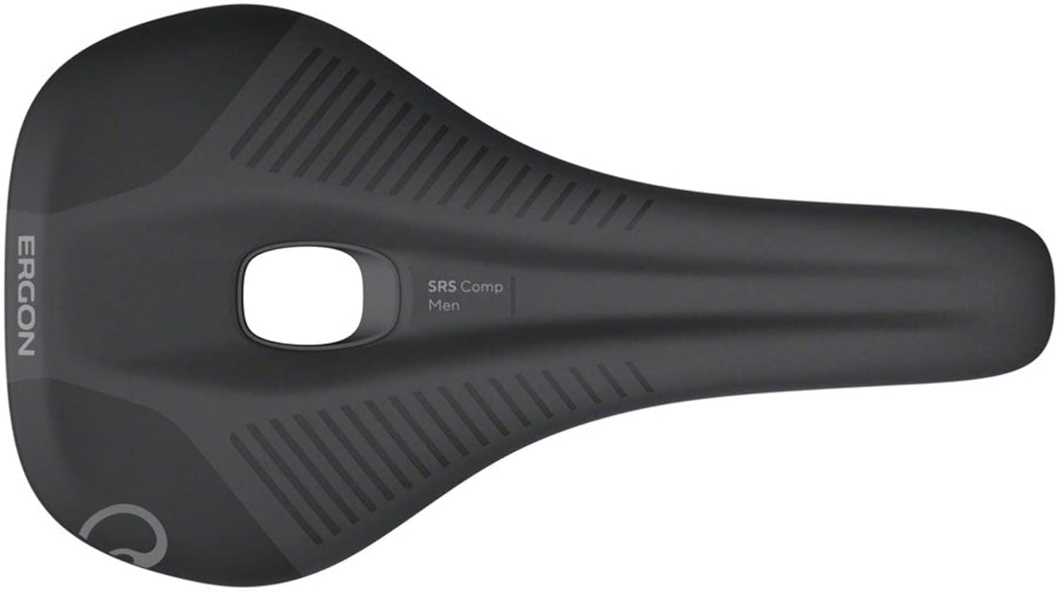 Ergon SRS Comp Men Ergonomic Road Bike Saddle Black Size: M/L (12-16 cm