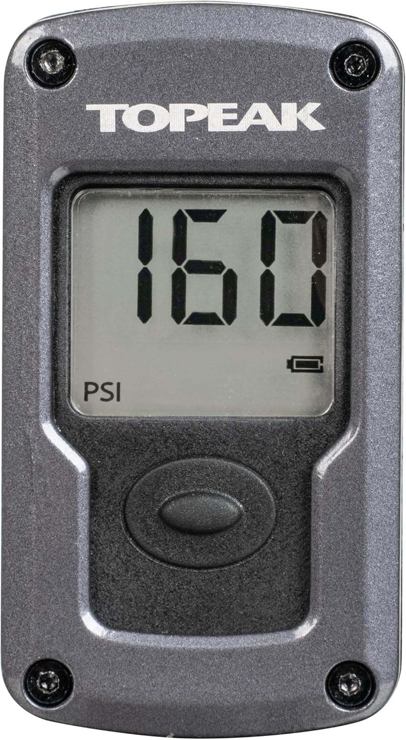 Topeak Morph Turbo Bicycle Tyre Pump with Flip Down Digital Pressure Gauge