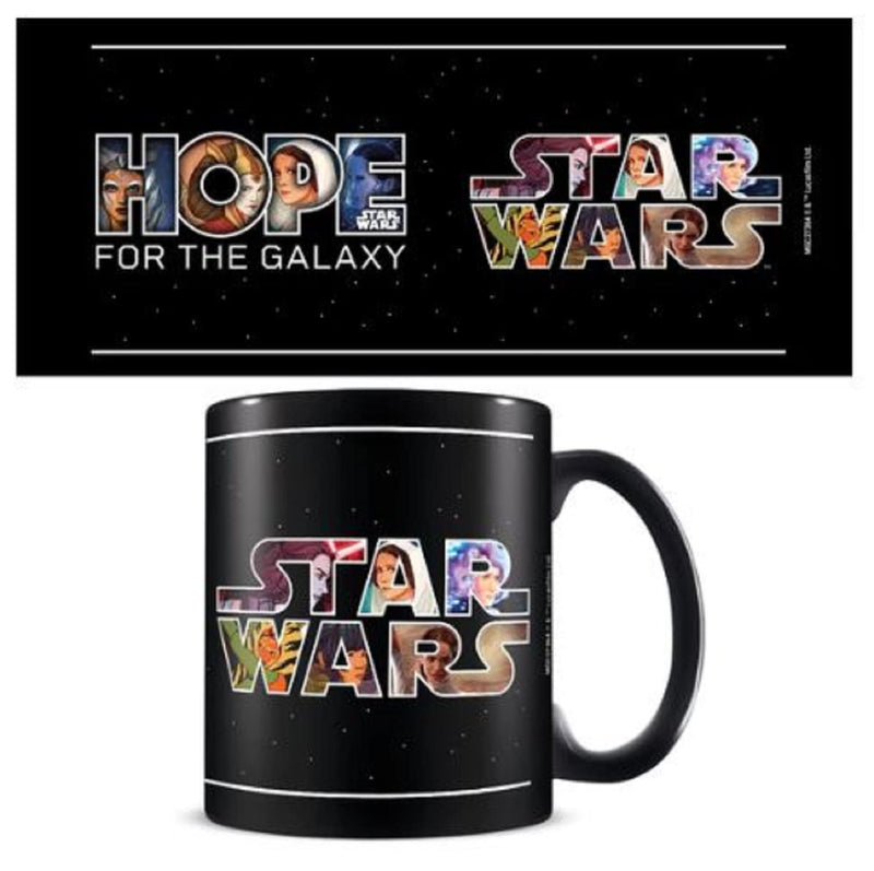 STAR WARS (FEMALES) BLACK POD MUG