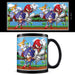 SONIC THE HEDGEHOG (PIXELATED RETRO TRIO SCENE) BLACK MUG