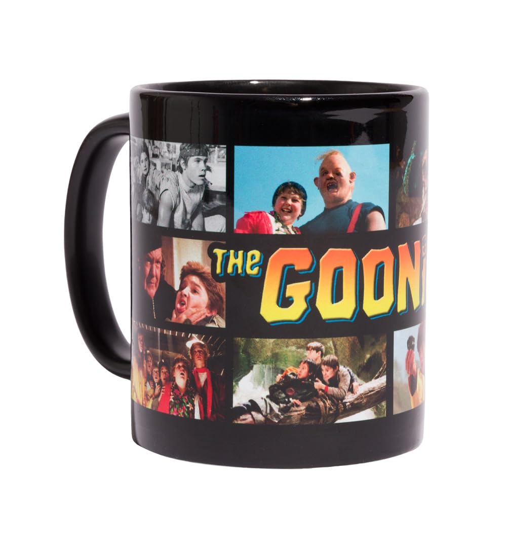 THE GOONIES BLACK MUG