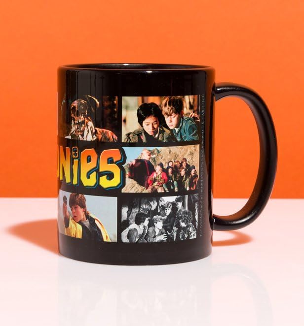THE GOONIES BLACK MUG
