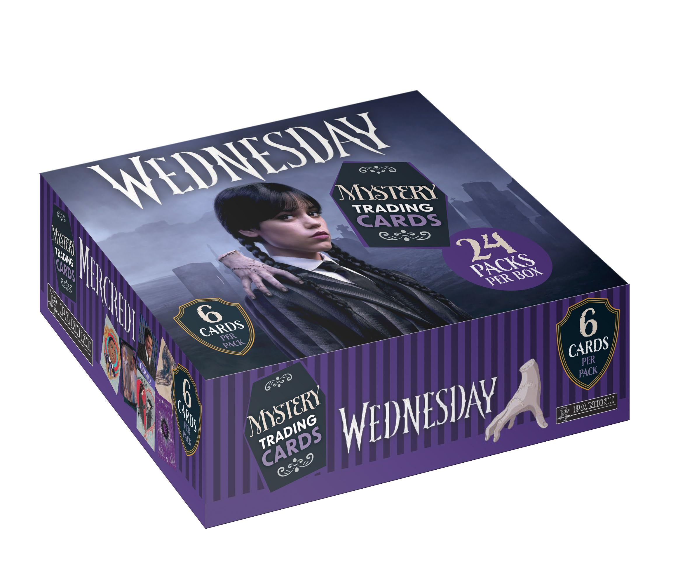 Wednesday Trading Cards Flow Pack Box (2