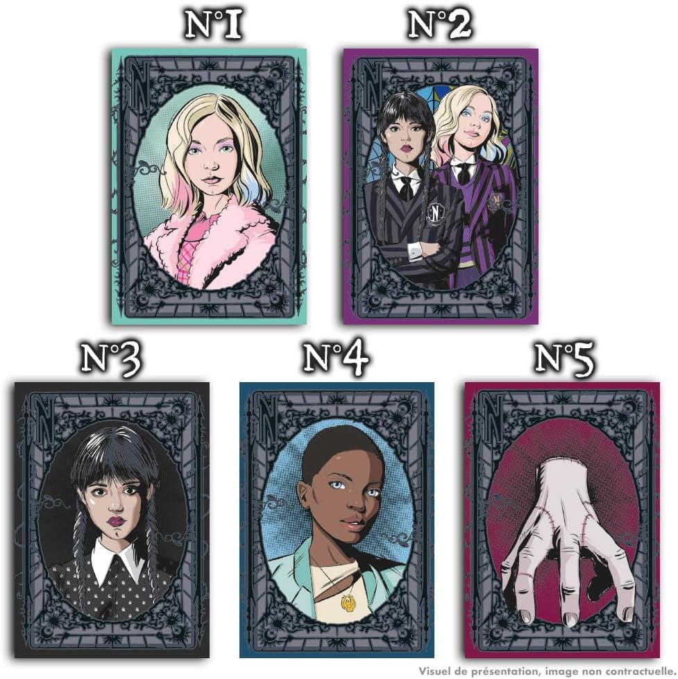 Wednesday Trading Cards Flow Pack Box (2