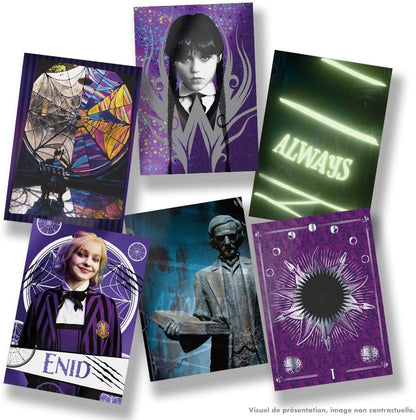 Wednesday Trading Cards Flow Pack Box (2