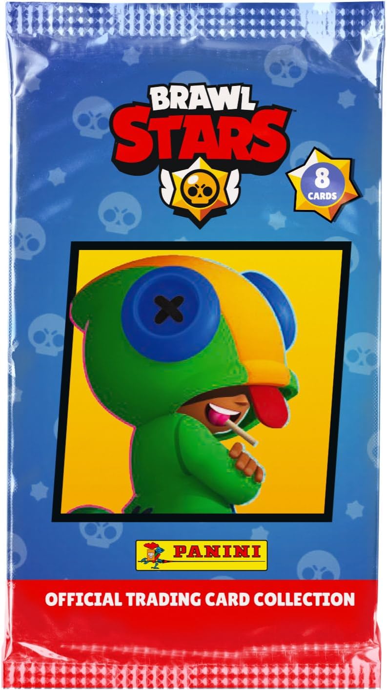 Panini Brawl Stars Trading Cards Blister Pack of 3
