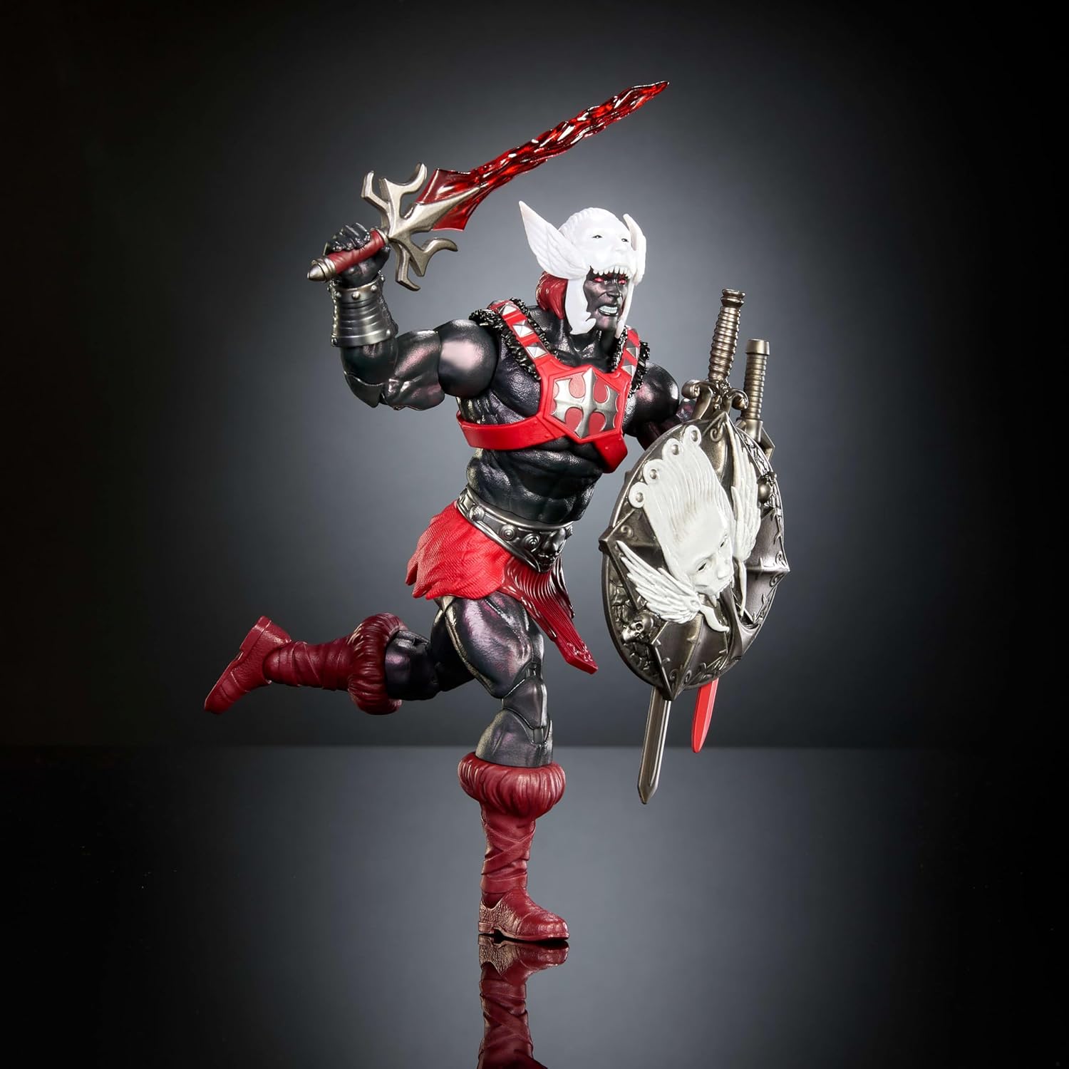Masters of The Universe Masterverse Action Figure Anti-Eternia He-Man, 7 Inch Motu Toy, 30 Points Articulation, Removable Armor & Weapon Accessories