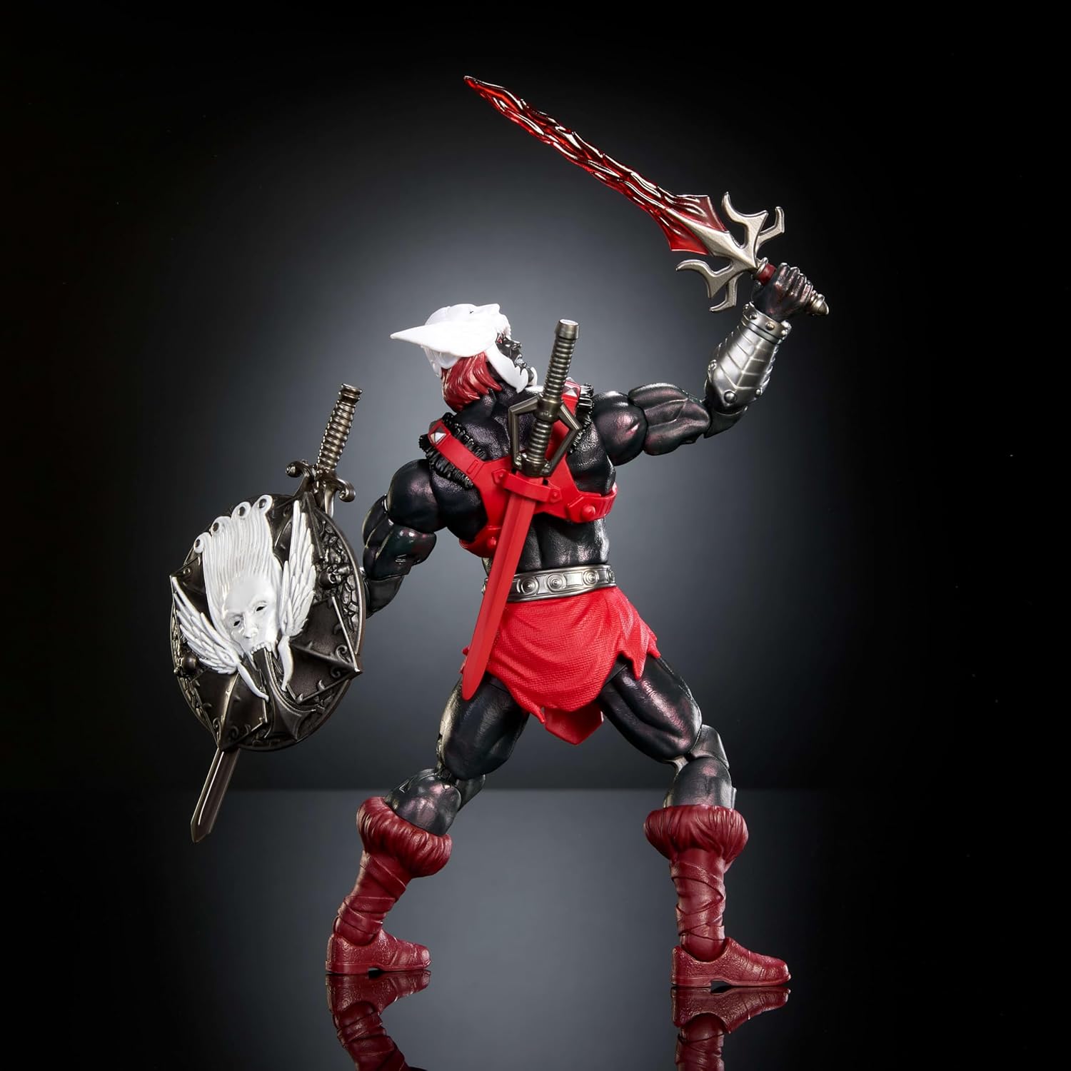 Masters of The Universe Masterverse Action Figure Anti-Eternia He-Man, 7 Inch Motu Toy, 30 Points Articulation, Removable Armor & Weapon Accessories