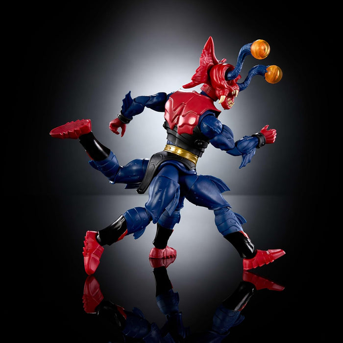 Masters of the Universe Masterverse Action Figure New Eternia Mantenna, 7 Inch MOTU Toy, 30 Points Articulation, Pop Out Eye Extenders & Blaster, JHJ81