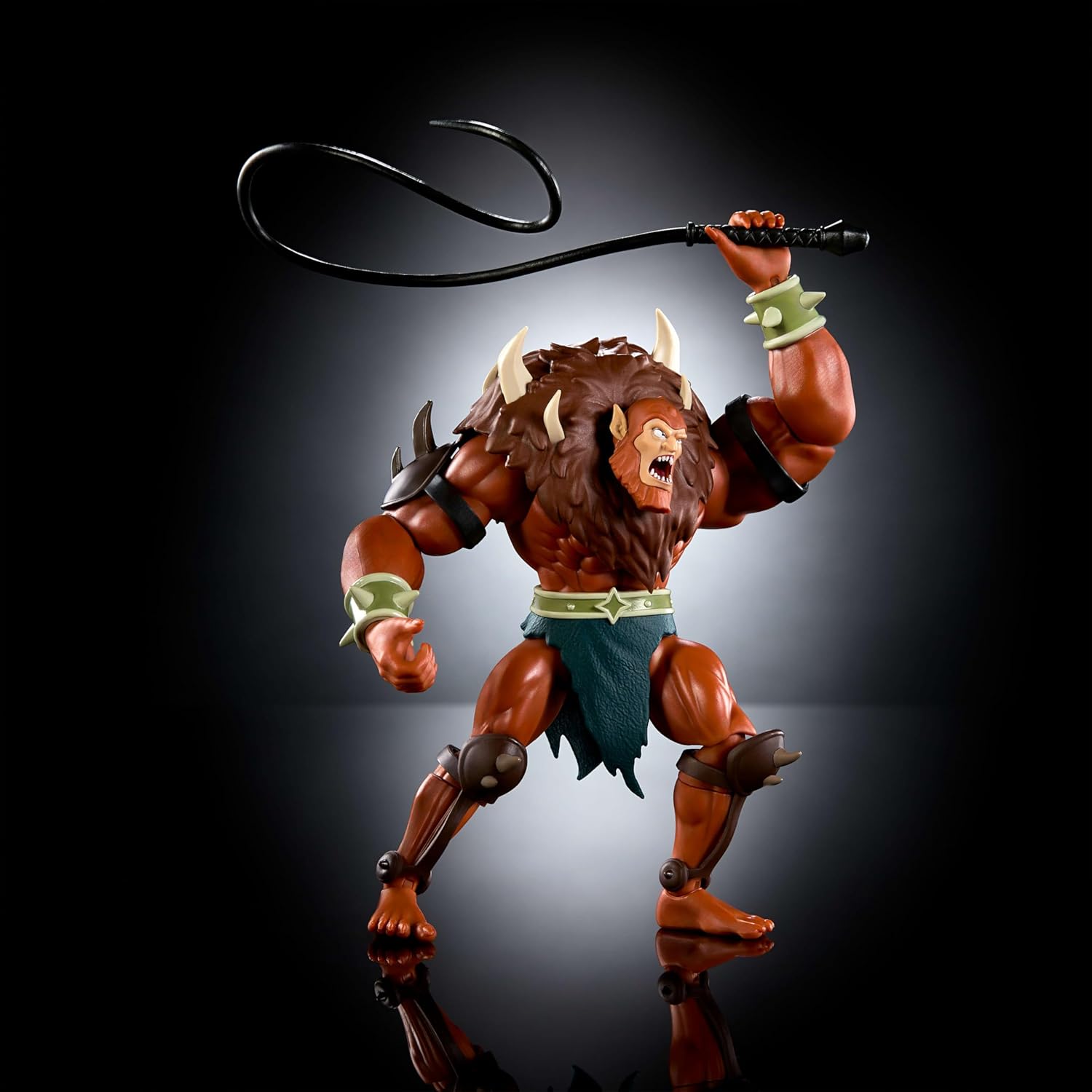 Masters of the Universe Origins Action Figure Deluxe Beast Man Cartoon Collection, 5.5-inch 1980s TV Villain, Detailed Design, JHK09