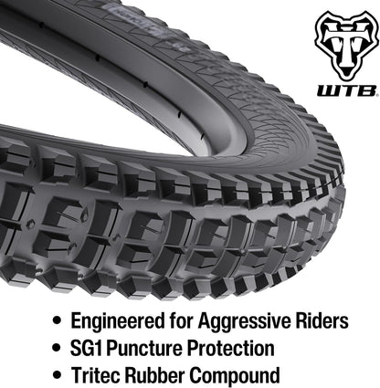 'WTB Judge Mountain Bike Tire (27.5/29'') Tubeless Folding, High Grip, Enduro & Gravity (SG1/SG2 Puncture Protection)'