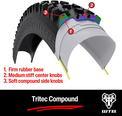 'WTB Judge Mountain Bike Tire (27.5/29'') Tubeless Folding, High Grip, Enduro & Gravity (SG1/SG2 Puncture Protection)'