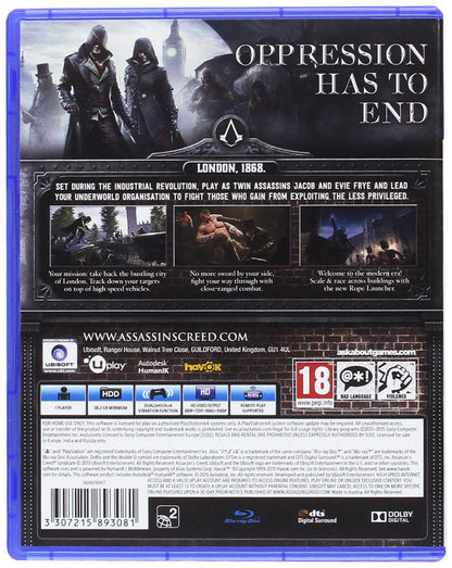 Assassin's Creed Syndicate (PS4