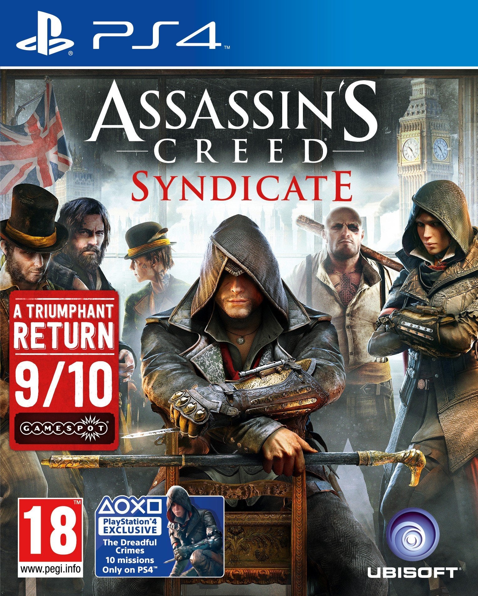 Assassin's Creed Syndicate (PS4) PlayStation 4 Standard Edition