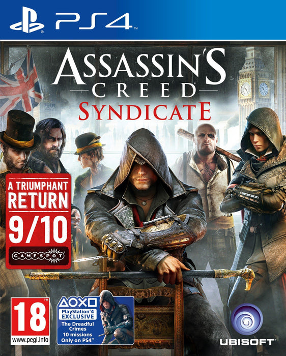 Assassin's Creed Syndicate - Esclusiva per PS4 (The Dreadful Crimes 10 MISSIONS) PS4 - Altro - PlayStation 4  PlayStation 4 PS4 Exclusive (The Dreadful Crimes 10 Missions