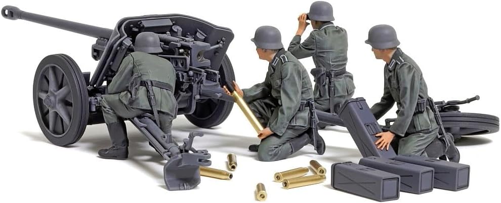 Model Kit: 1/35 German Anti-Tank Gun 5Cm Pak 38