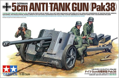 Model Kit: 1/35 German Anti-Tank Gun 5Cm Pak 38