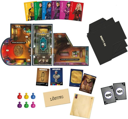 Cluedo Clue Board Game Robbery at the Museum, Clue Escape Room Game, Cooperative Family Game