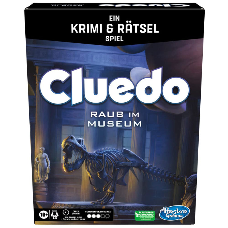 Cluedo Clue Board Game Robbery at the Museum, Clue Escape Room Game, Cooperative Family Game