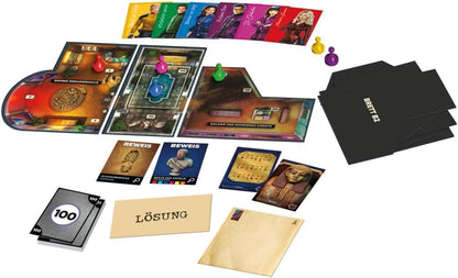 Cluedo Clue Board Game Robbery at the Museum, Clue Escape Room Game, Cooperative Family Game