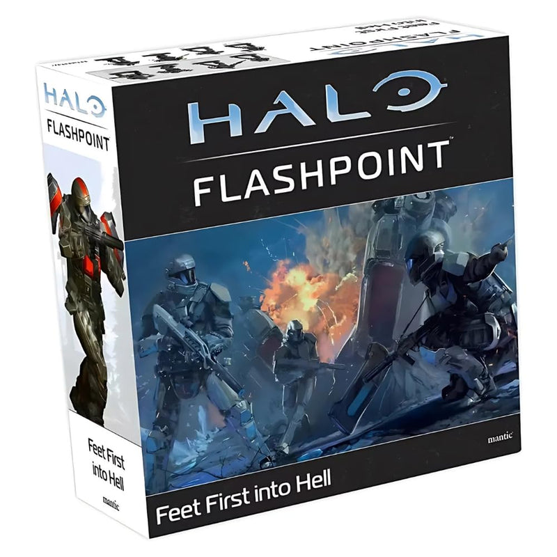 mantic Halo: Flashpoint – Feet First Into Hell | ODST Faction Expansion for Tactical Sci-Fi Miniatures Games | Miniatures, Urban Terrain & Playmat | Requires Starter Set