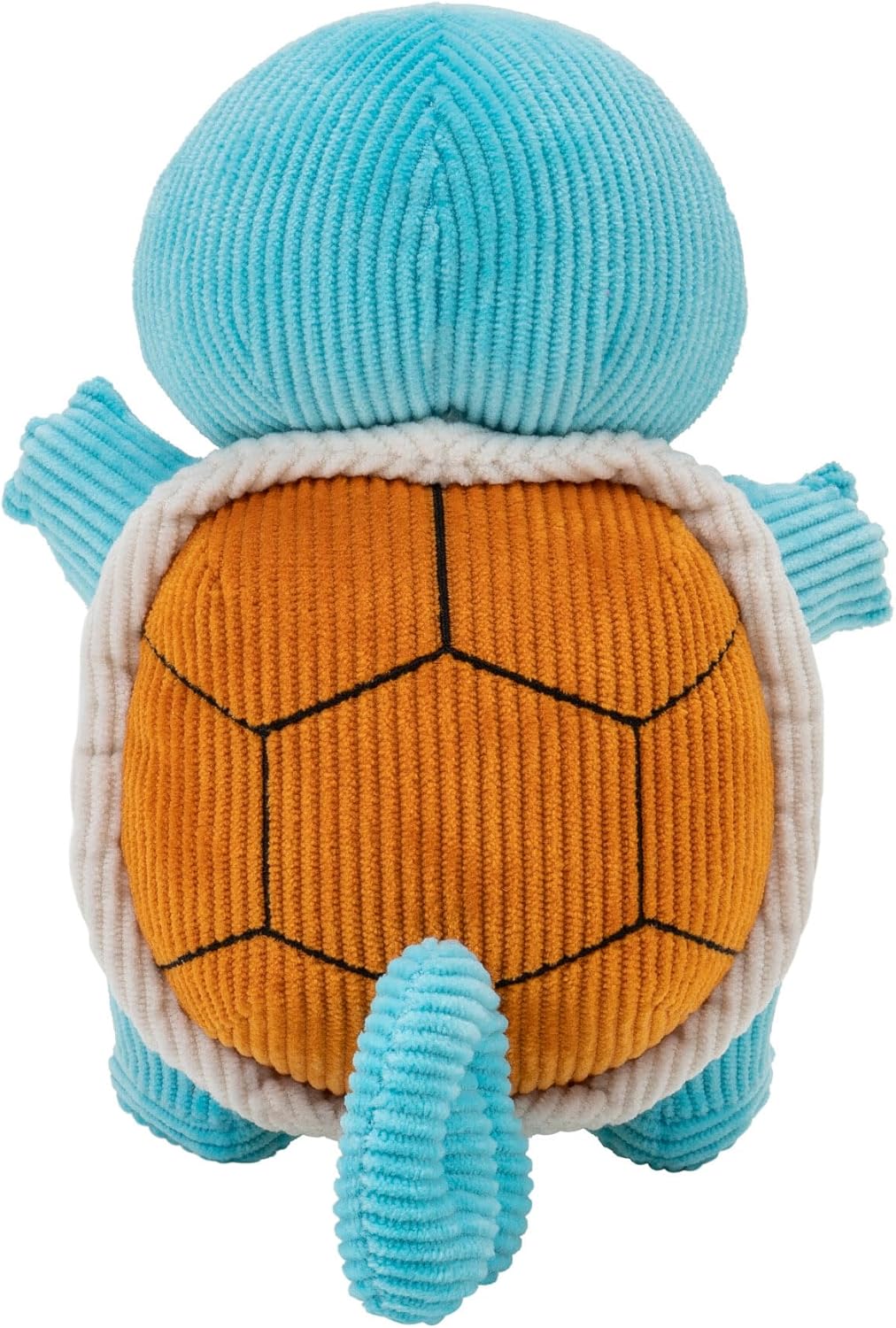 POKEMON SELECT CORDUROY SQUIRTLE PLUSH - 8-Inch - Unique Fabric - Authentic Details