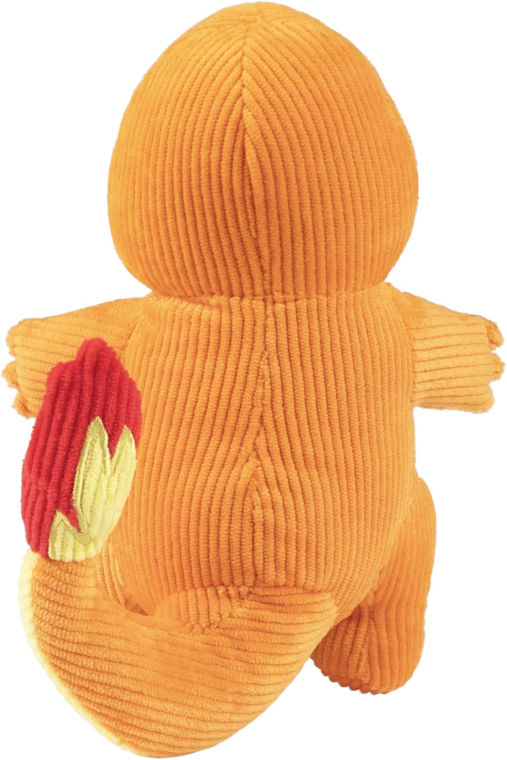 POKEMON SELECT CORDUROY CHARMANDER PLUSH - 8-Inch - Unique Fabric - Authentic Details