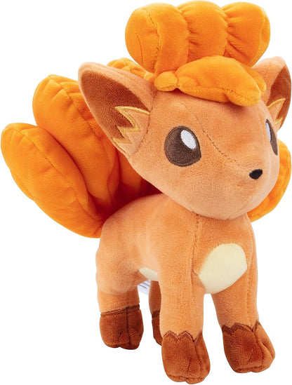 Peluche Pokémon Vulpix da 20,3 cm, con licenza ufficiale, qualità e morbido, di prima generazione, ottimo regalo per bambini, ragazzi e ragazze e fan di Pokemon