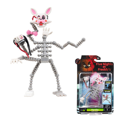 Five Nights at Freddy’s FNF0100 - Mangle - 12,5 cm - bewegliche Figur mit Schreckfunktion und Augen, die im Dunkeln leuchten - offizielle Jazwares Figur