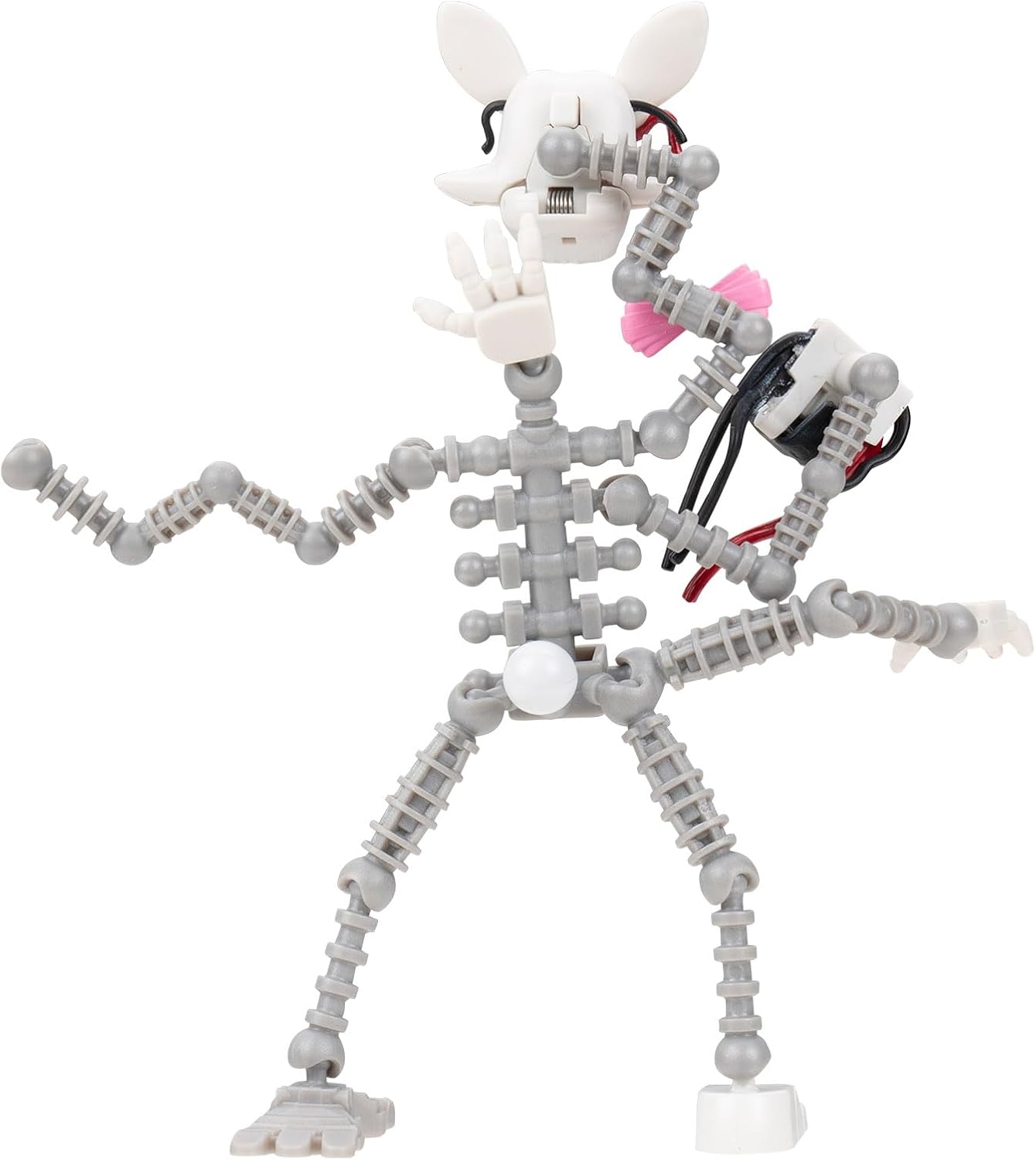 Five Nights at Freddy’s FNF0100 - Mangle - 12,5 cm - bewegliche Figur mit Schreckfunktion und Augen, die im Dunkeln leuchten - offizielle Jazwares Figur