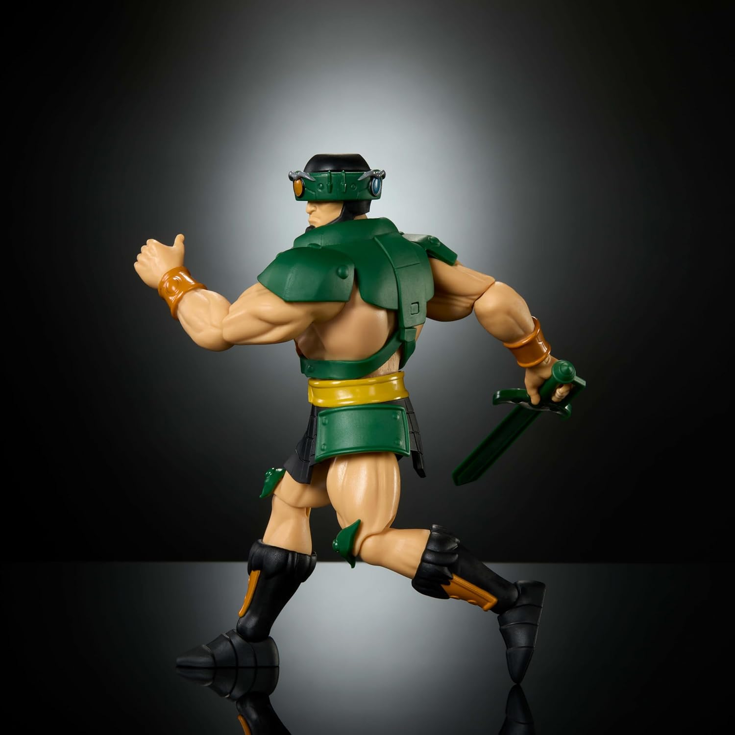 Masters of the Universe Origins Action Figure 200X Cartoon Collection Tri-Klops, 5.5 Inch 1980s MOTU TV Toy, Detailed Design Turnable Visor & Sword, JHJ93