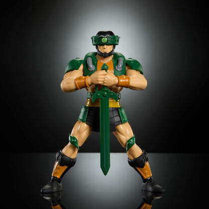 Masters of the Universe Origins Action Figure 200X Cartoon Collection Tri-Klops, 5.5 Inch 1980s MOTU TV Toy, Detailed Design Turnable Visor & Sword, JHJ93