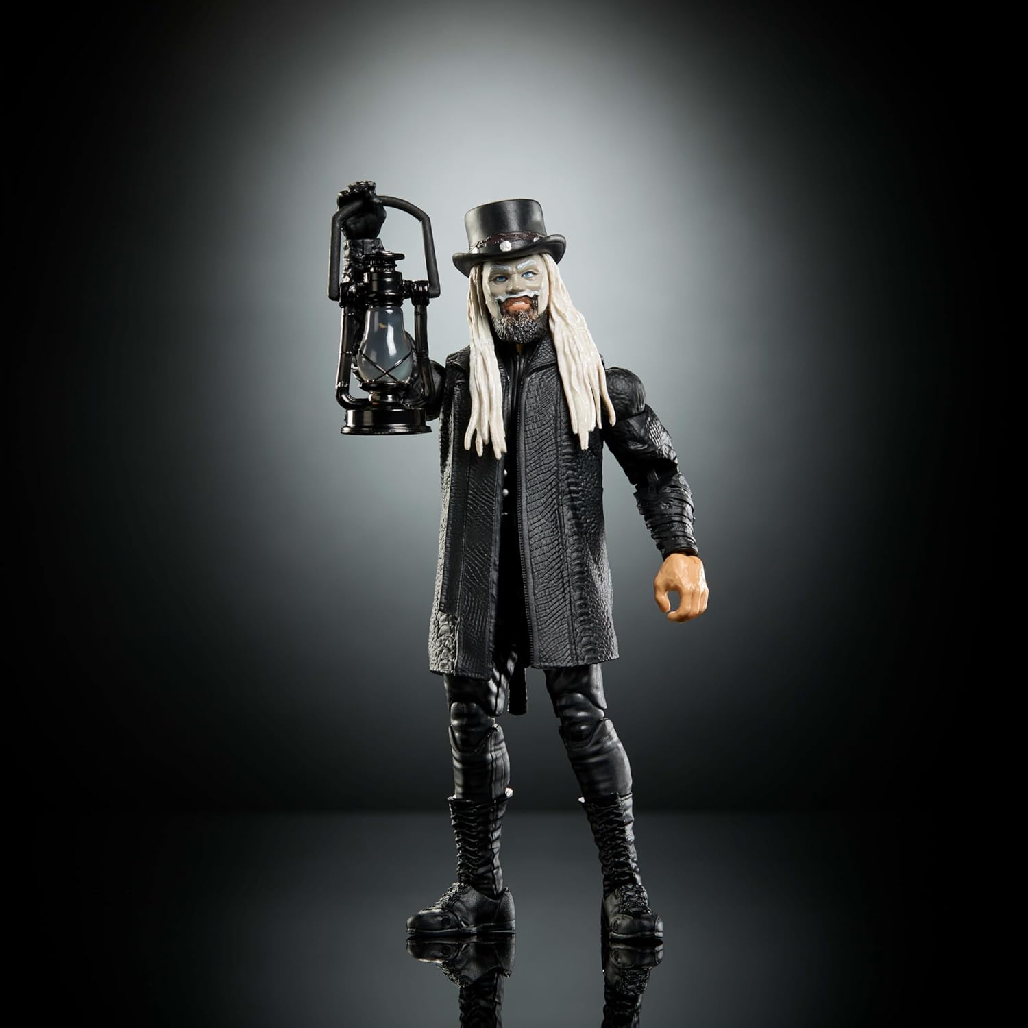 Mattel WWE Ultimate Edition Action Figure & Accessories Set, Uncle Howdy 6-inch Collectible with Swappable Heads & Hands, 30 Articulation Points, JHV86