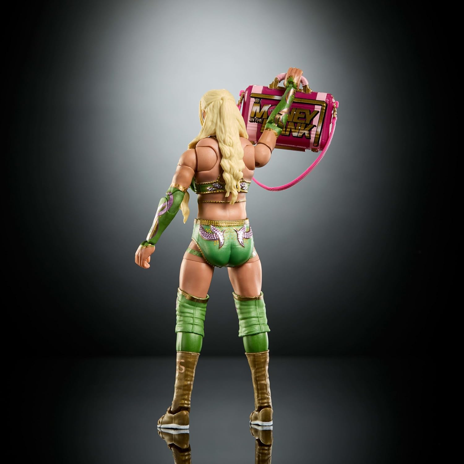 Mattel WWE Ultimate Edition Action Figure & Accessories Set, Tiffany Stratton 6-inch Collectible with Swappable Heads & Hands, 30 Articulation Points, JHV88