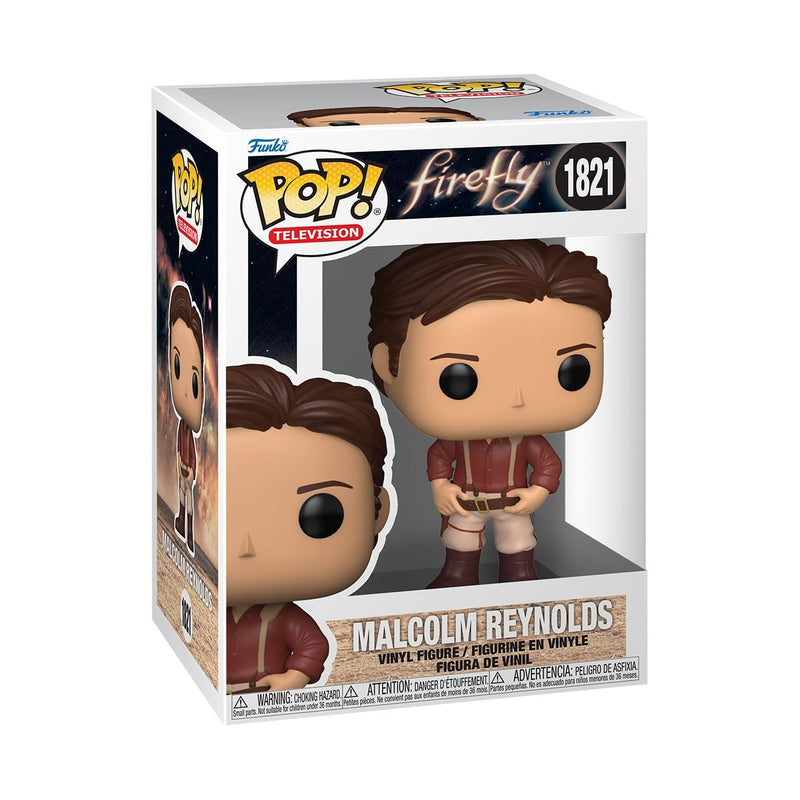 Funko Pop! TV: Firefly - Malcolm Reynolds - Collectable Vinyl Figure - Gift Idea - Official Merchandise - Toys for Kids & Adults - Sci-Fi Fans - Model Figure for Collectors and Display