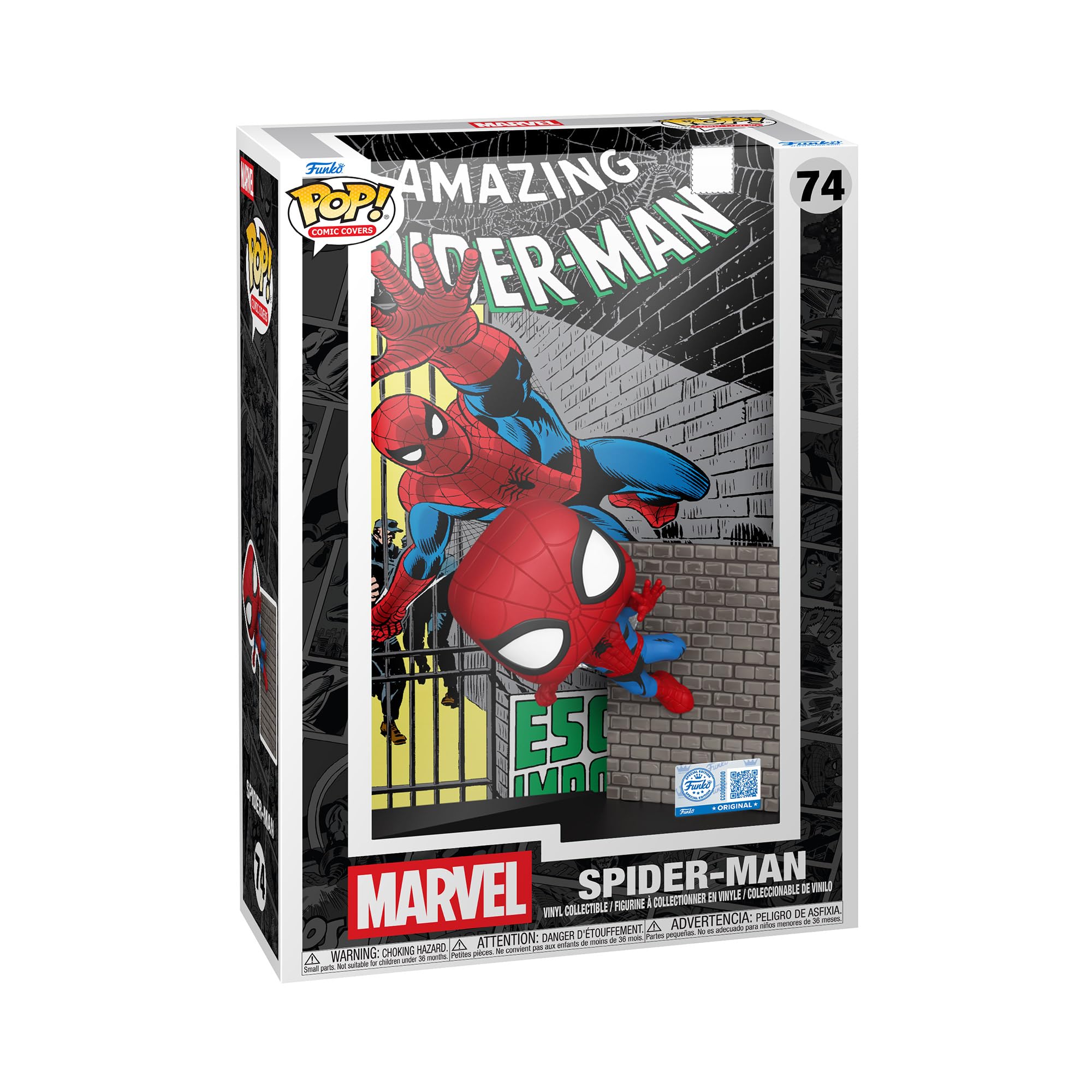 Funko Pop! Comic Cover: Marvel - Spider-Man '65 - Marvel Comics - Collectable Vinyl Figure - Gift Idea - Official Merchandise - Toys for Kids & Adults - Superheroes Fans - Model Figure for Collectors