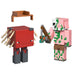 Minecraft Core Figure 2-Pack -Zombified Piglin & Minecraft Strider