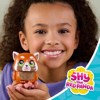 Just Play furReal Handfuls Shy the Red Panda, 3.5 Inch Interactive Toy, for Boys and Girls, Ages 4 and Up