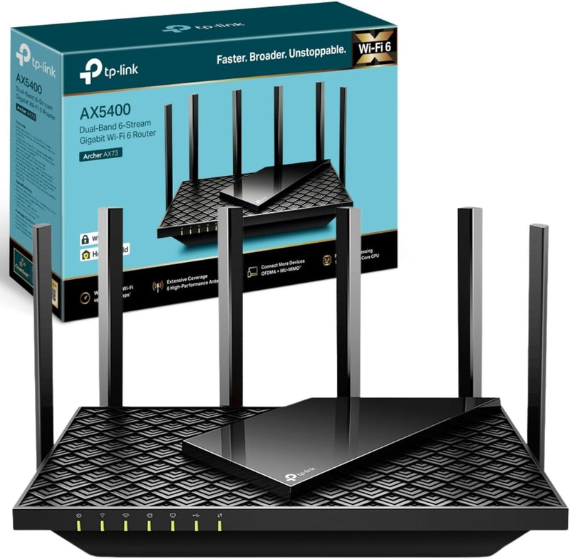 Tp-Link Ax5400 Dual Band Wi-Fi 6 Router