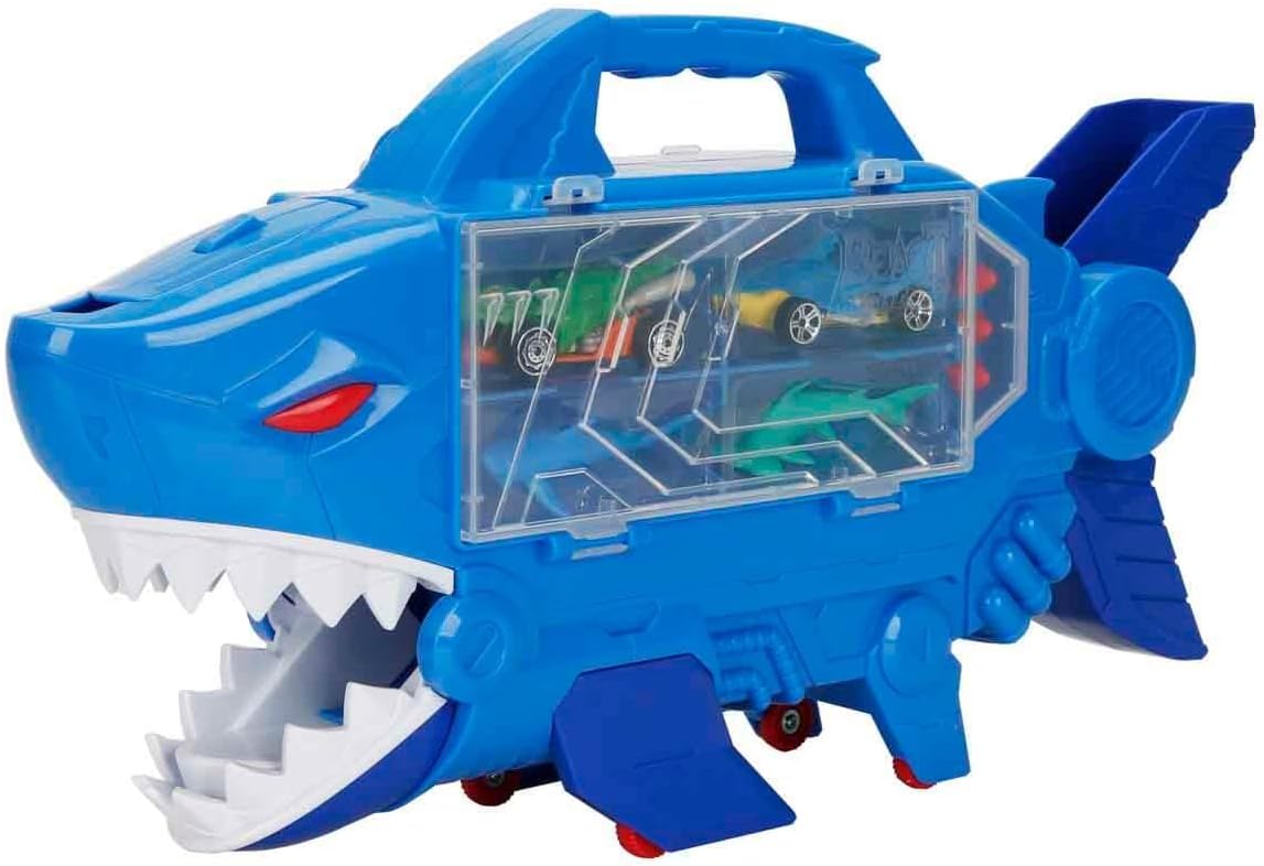 Teamsterz - Beast Machines Shark Destroyer With 4 Pieces